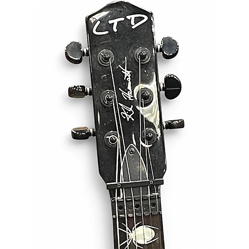 Used ESP LTD KH330 Kirk Hammett Signature Black Solid Body Electric Guitar