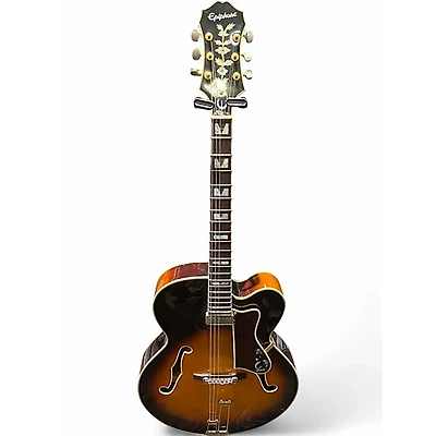 Used Epiphone Emperor Regent 2 Color Sunburst Hollow Body Electric Guitar