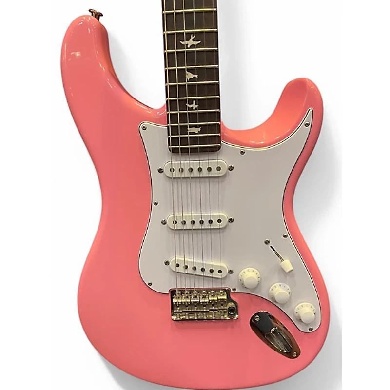 Used PRS Silver Sky John Mayer Signature Pink Solid Body Electric Guitar