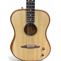 Used Fender Highway Dreadnought Natural Acoustic Electric Guitar