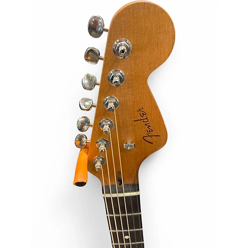 Used Fender Highway Dreadnought Natural Acoustic Electric Guitar