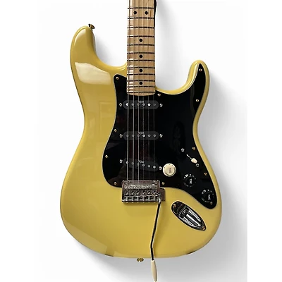 Used Fender Player Stratocaster Cream Solid Body Electric Guitar