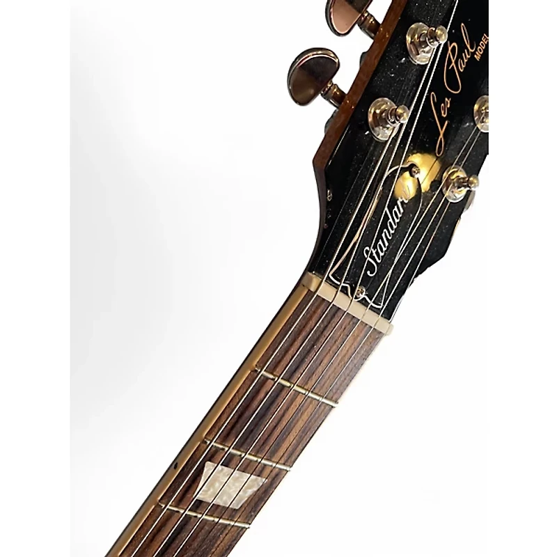 Used Gibson Les Paul Standard Black Solid Body Electric Guitar