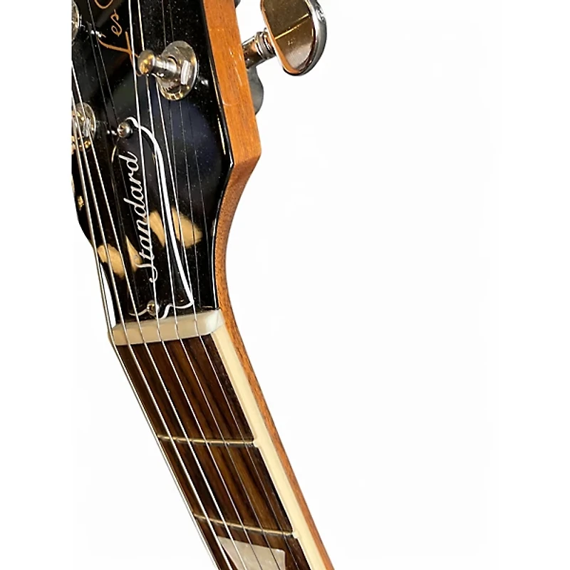 Used Gibson Les Paul Standard Black Solid Body Electric Guitar