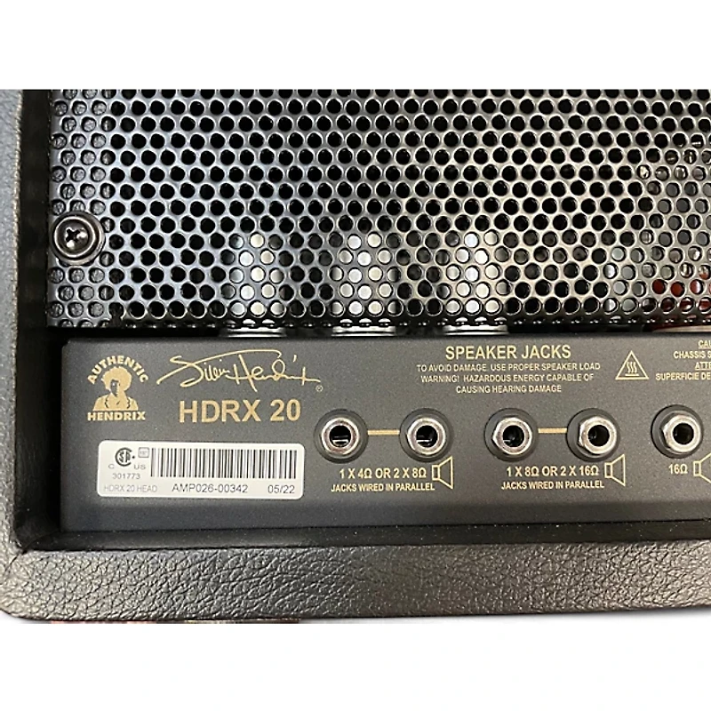 Used PRS HDRX20 Tube Guitar Amp Head