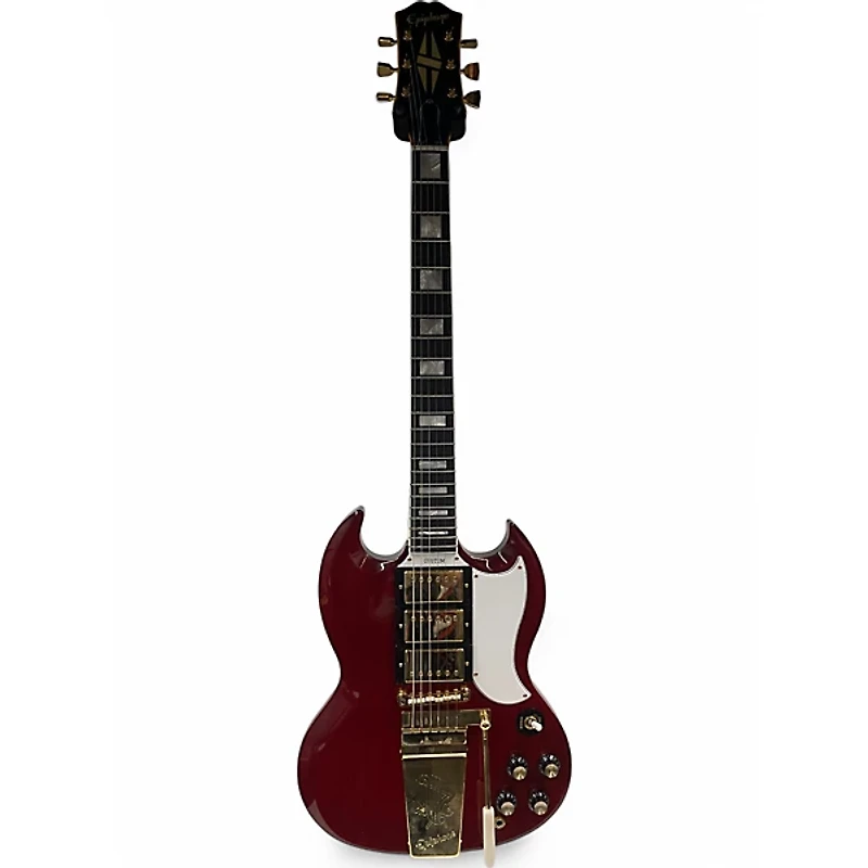 Used Epiphone joe bonamassa 1963 sg red Solid Body Electric Guitar