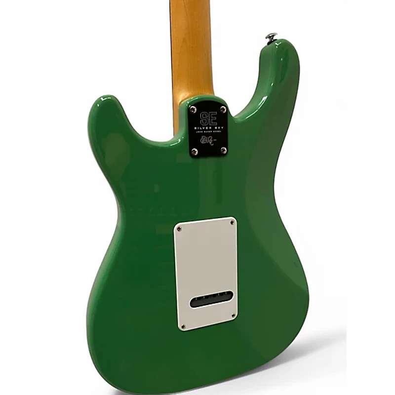 Used PRS SE Silver Sky Green Solid Body Electric Guitar
