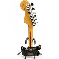 Used Fender American Deluxe Stratocaster Black Solid Body Electric Guitar