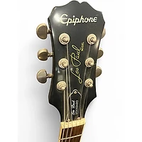 Used Epiphone Les Paul Standard Black Solid Body Electric Guitar