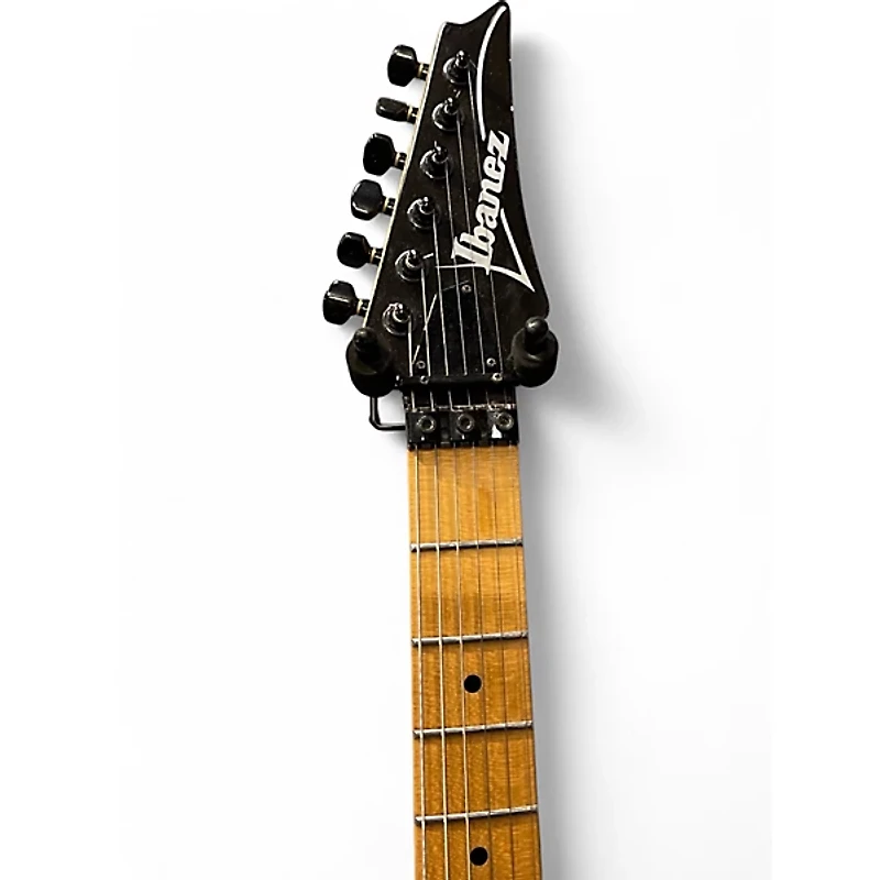 Used Ibanez RG550XHR RG Series Black Solid Body Electric Guitar