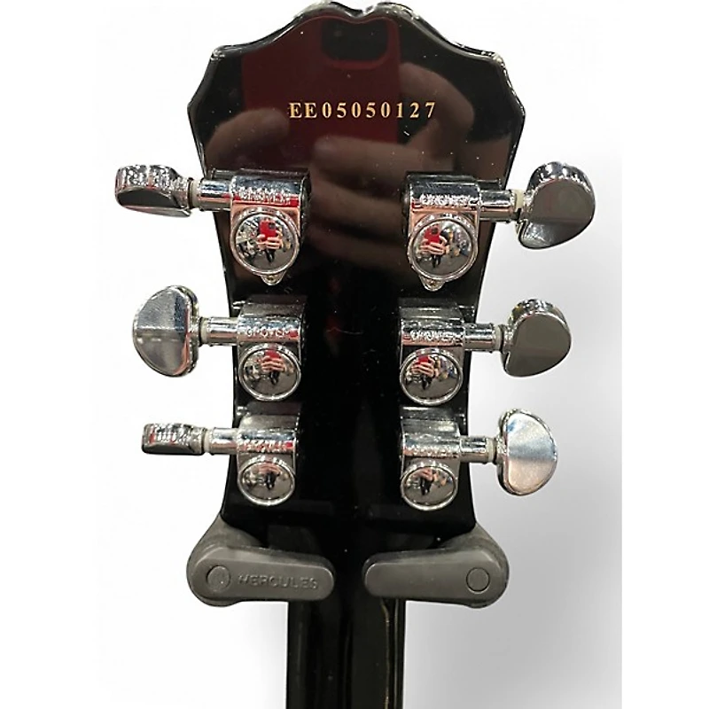 Used Epiphone Les Paul Standard Black Solid Body Electric Guitar