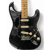 Used Fender Player Stratocaster Black Solid Body Electric Guitar
