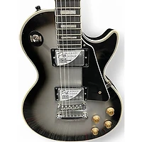 Used Epiphone Les Paul Custom Silverburst Solid Body Electric Guitar