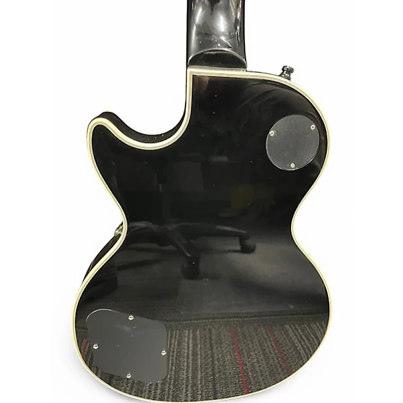 Used Epiphone Les Paul Custom Silverburst Solid Body Electric Guitar