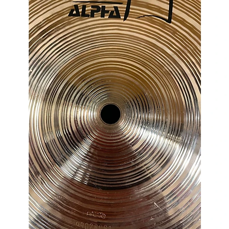 Used Paiste 13in Alpha Sound Edge Hi Hat Bottom Cymbal
