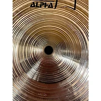 Used Paiste 13in Alpha Sound Edge Hi Hat Bottom Cymbal