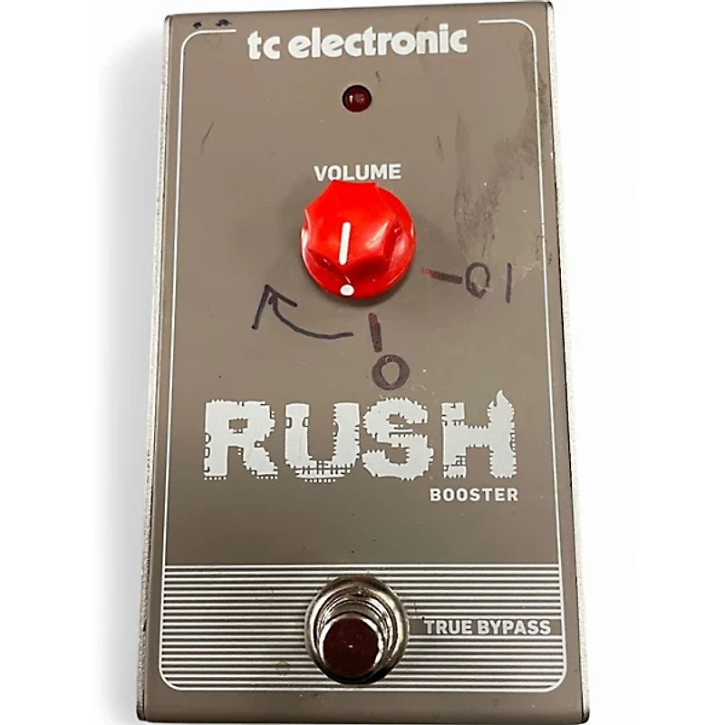 Used TC Electronic Rush Booster Effect Pedal