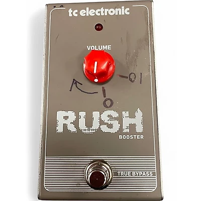 Used TC Electronic Rush Booster Effect Pedal