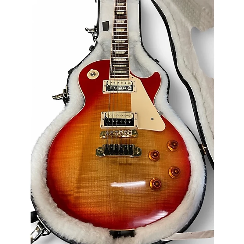 Used Gibson Les Paul Standard Cherry Sunburst Solid Body Electric Guitar