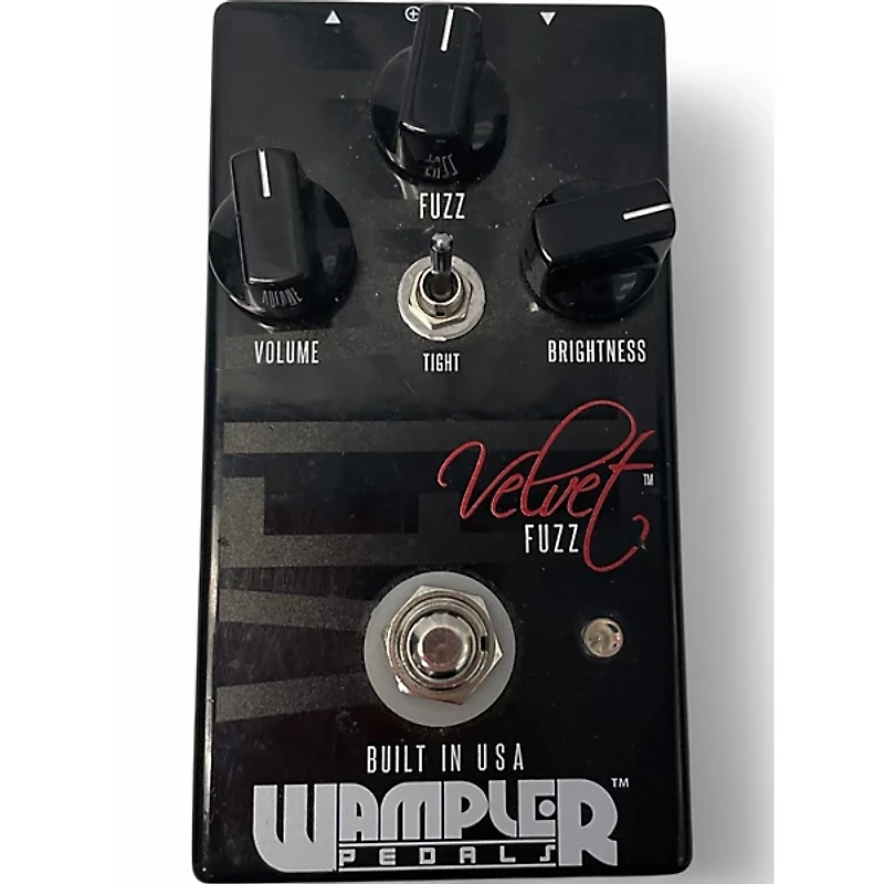 Used Wampler Velvet Fuzz Effect Pedal