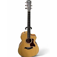 Used Taylor 214CE Deluxe Koa Natural Acoustic Electric Guitar