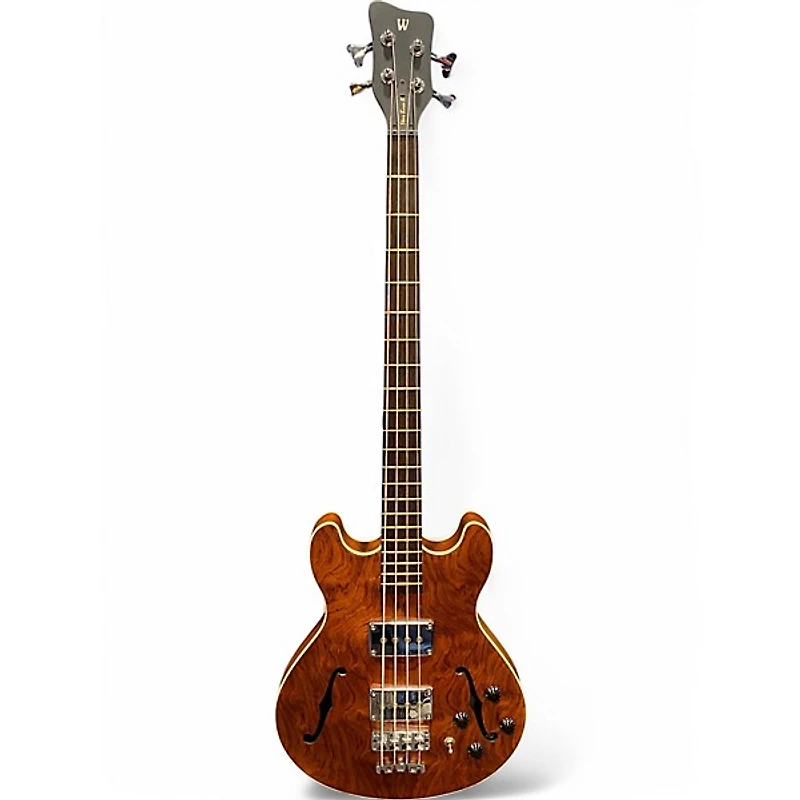 Used 2008 Warwick STAR BASS II Natural Satin Electric Bass Guitar