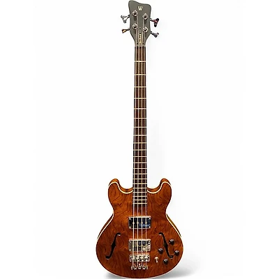 Used 2008 Warwick STAR BASS II Natural Satin Electric Bass Guitar