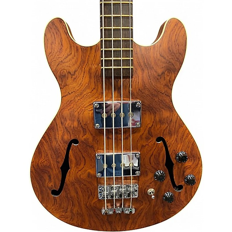 Used 2008 Warwick STAR BASS II Natural Satin Electric Bass Guitar
