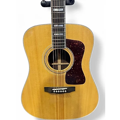 Used Guild D55 Natural Acoustic Guitar
