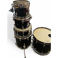 Used Gretsch Drums 5 Piece Renown Black Drum Kit