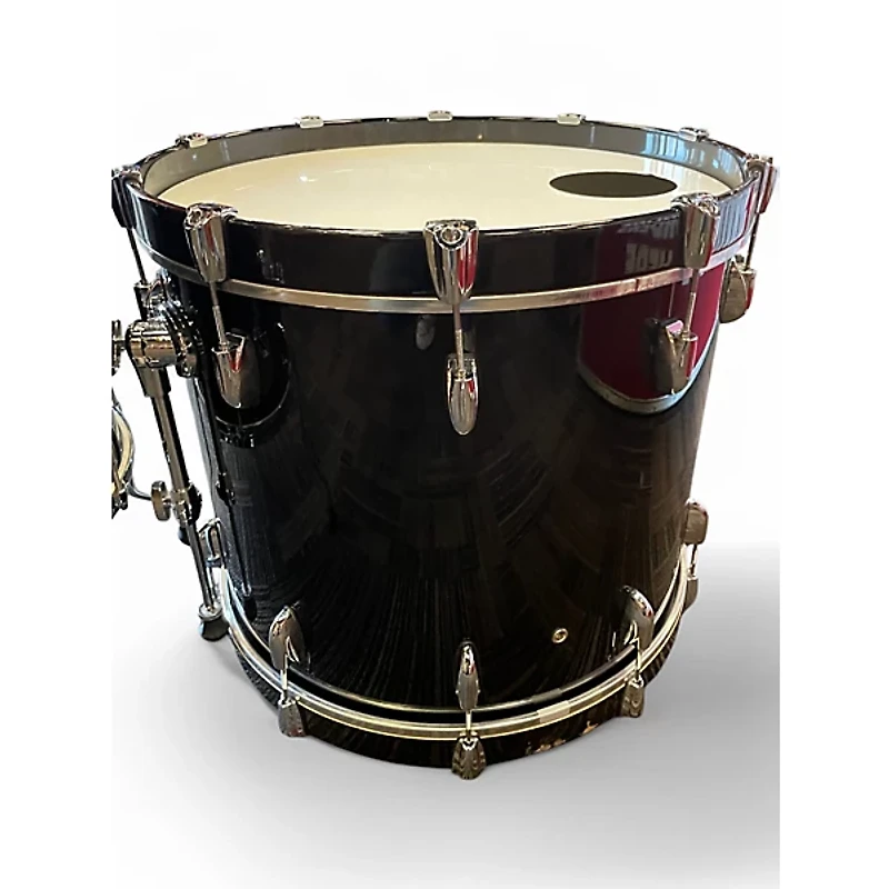 Used Gretsch Drums 5 Piece Renown Black Drum Kit