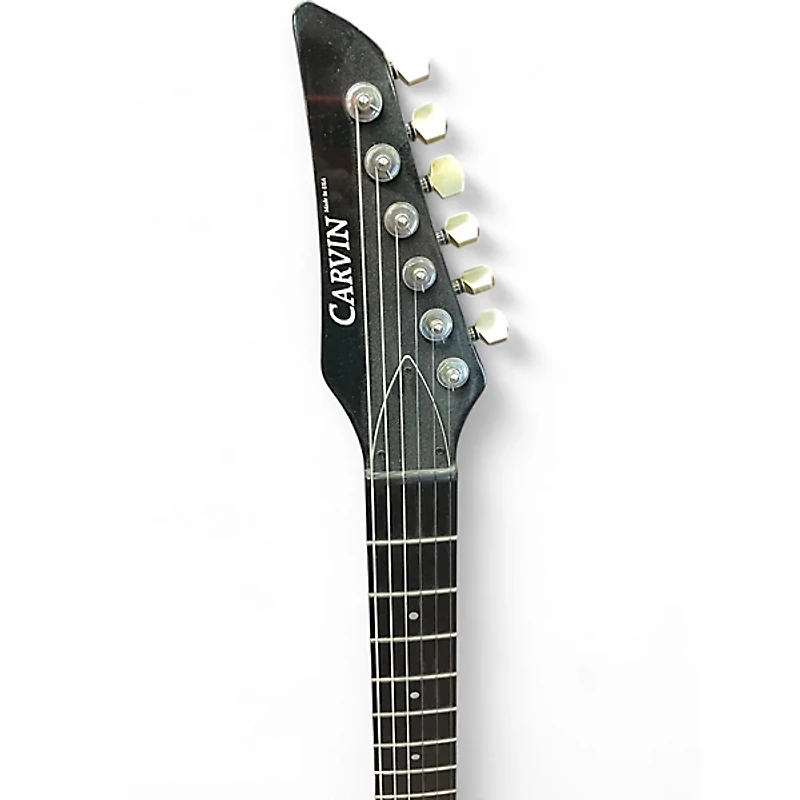 Used Carvin DC127 Black Solid Body Electric Guitar