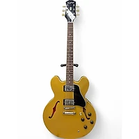 Used Epiphone ES355 Gold Hollow Body Electric Guitar