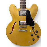 Used Epiphone ES355 Gold Hollow Body Electric Guitar