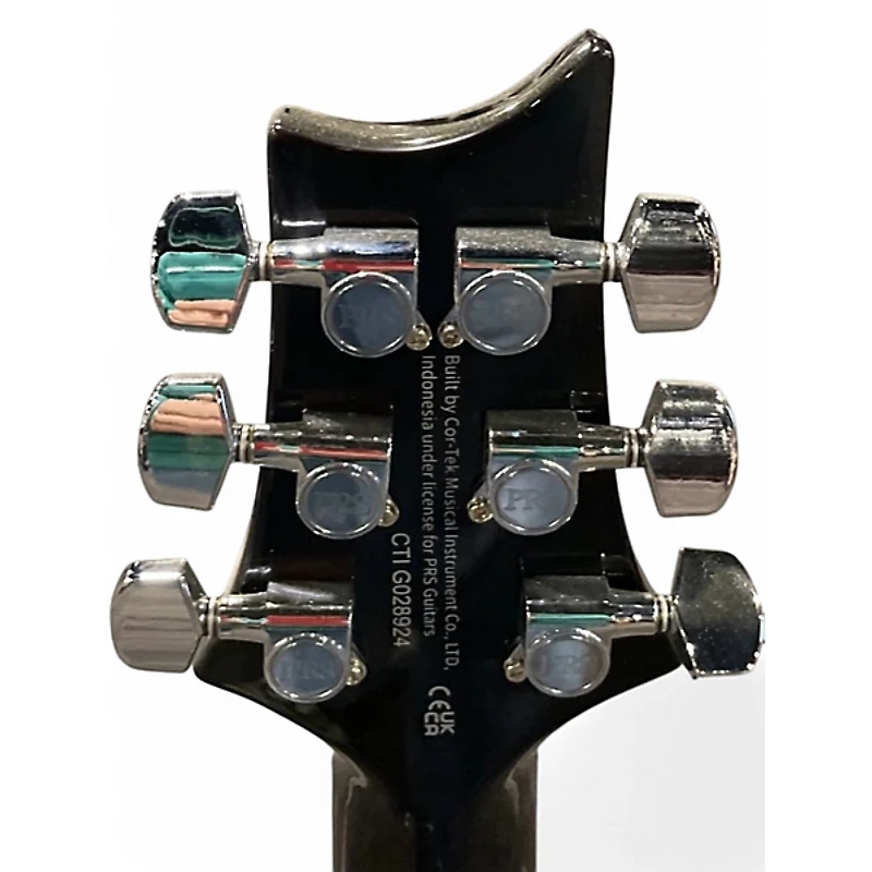 Used PRS CM4TS SE Custom 24 BLACK GOLD SUNBURST Solid Body Electric Guitar