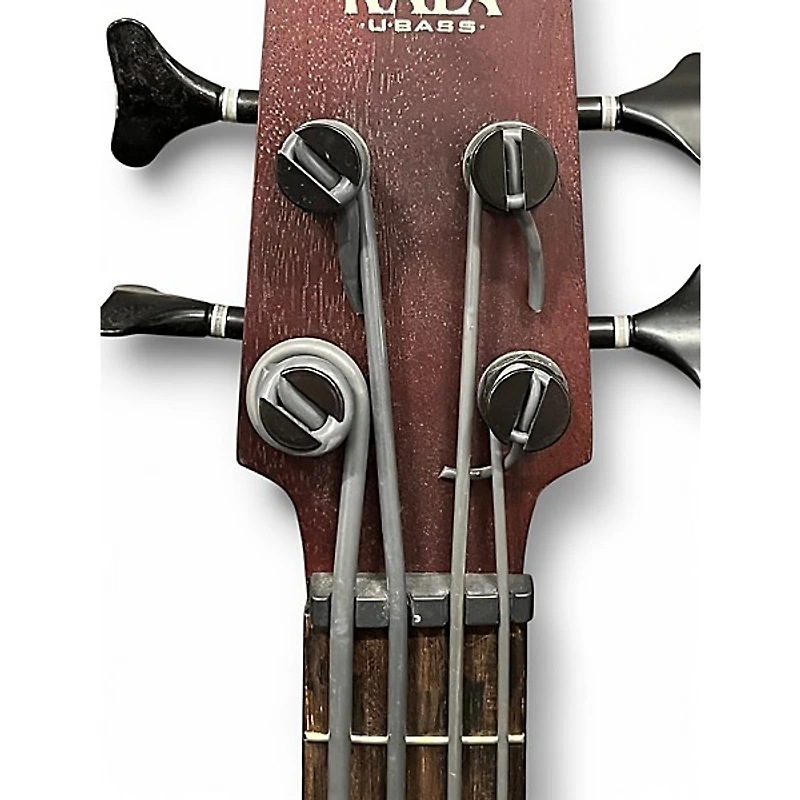 Used Kala Exotic Mahogany U-Bass Mahogany Acoustic Bass Guitar