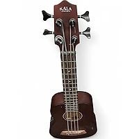 Used Kala Exotic Mahogany U-Bass Mahogany Acoustic Bass Guitar