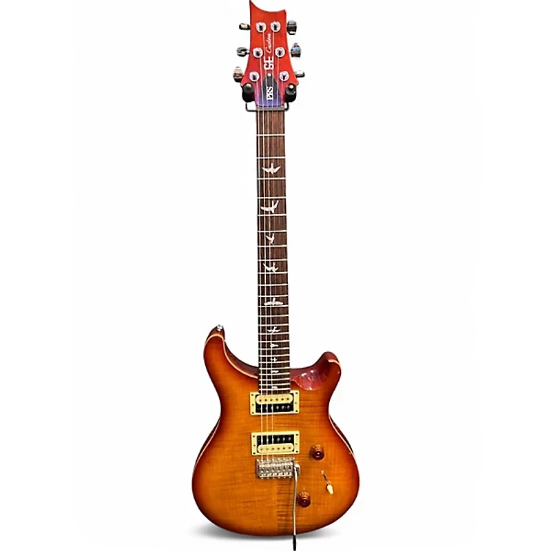 Used PRS SE Custom 24 Tobacco Sunburst Solid Body Electric Guitar