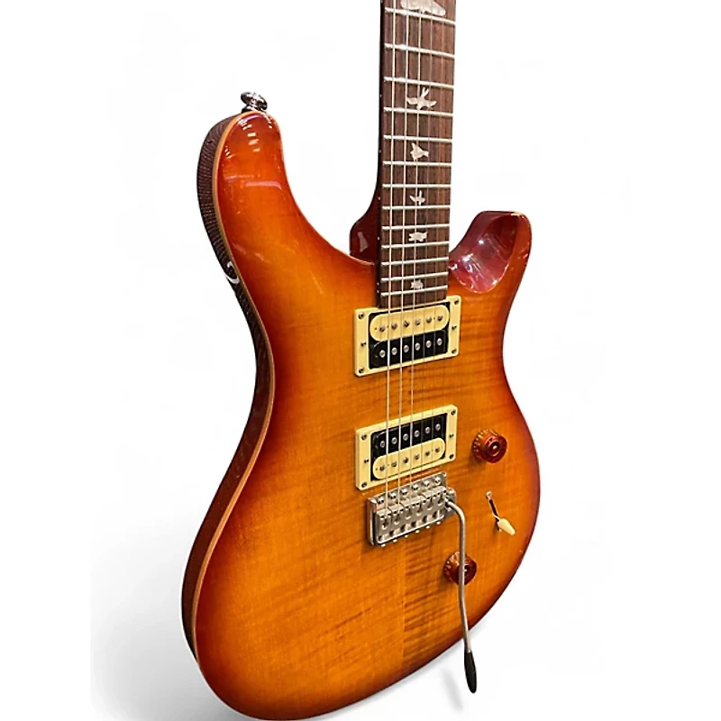 Used PRS SE Custom 24 Tobacco Sunburst Solid Body Electric Guitar