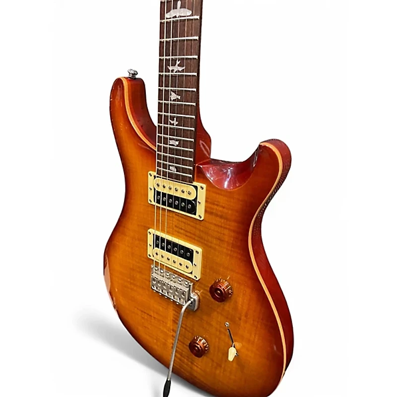 Used PRS SE Custom 24 Tobacco Sunburst Solid Body Electric Guitar