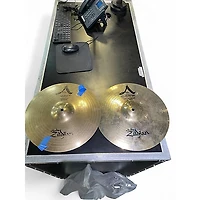 Used Zildjian 14in Avedis Hi Hat Pair Cymbal