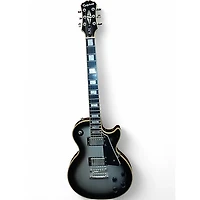 Used Epiphone Les Paul Custom Pro Silverburst Solid Body Electric Guitar
