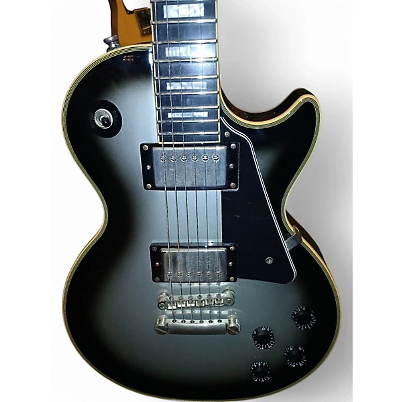 Used Epiphone Les Paul Custom Pro Silverburst Solid Body Electric Guitar