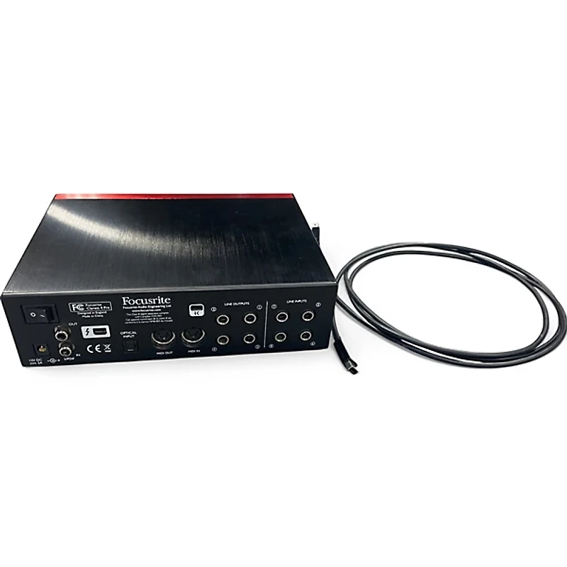 Used Focusrite Clarett 4Pre Audio Interface