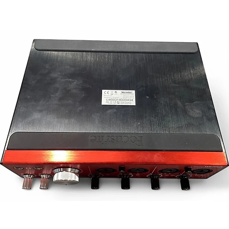 Used Focusrite Clarett 4Pre Audio Interface