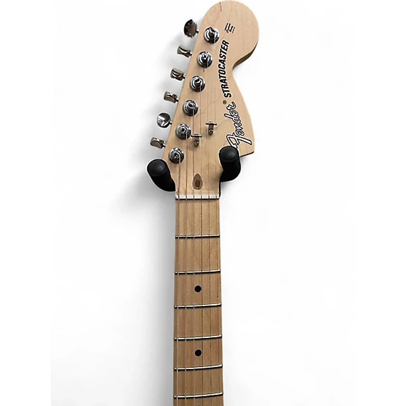 Used Fender American Performer Stratocaster HSS Black Solid Body Electric Guitar