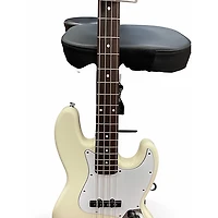 Used Fender Player Jazz Bass Olympic White Electric Bass Guitar
