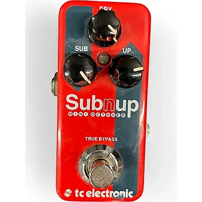 Used TC Electronic Sub N Up Mini Octaver Effect Pedal