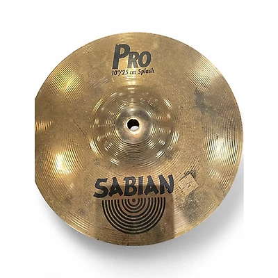 Used SABIAN 10in PRO SPLASH Cymbal