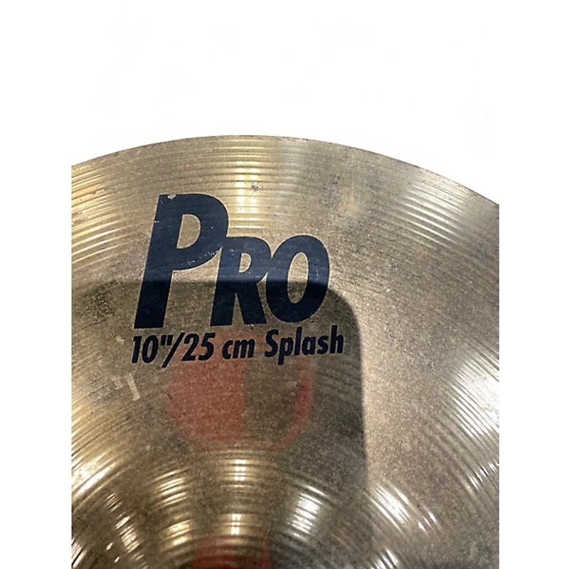 Used SABIAN 10in PRO SPLASH Cymbal